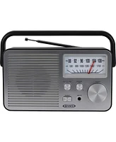 Jensen Mr-750BK Black Portable Am/Fm Radio