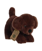 Aurora Small Chocolate Lab Eco Nation Eco-Friendly Plush Toy 8.5"