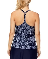 Island Escape Women's Racerback Underwire Tankini Top, Exclusively at Macy's