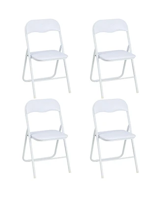 Gaomon Folding Chairs with Padded Seats