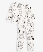 Epic Threads Toddler Boys Snoopy Printed Fleece Shirt & Pants Set, Exclusively at Macy's