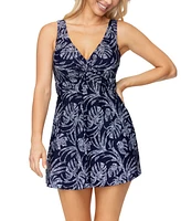 Island Escape Magnolia Underwire Swimdress, Created For Macys