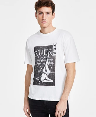 Guess Men's Regular-Fit Girl Poster Graphic T-Shirt