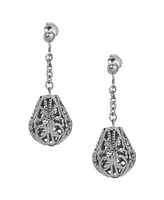 2028 Filigree Chain Drop Earrings