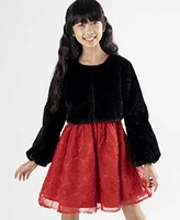 Rare Editions Big Girls Faux Fur Jacket