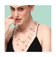 Sohi Women's Snowball -Layered Necklace