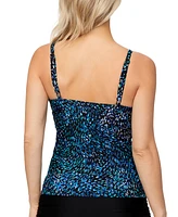 Island Escape Women's Gemini Push-Up Underwire Tankini Top, Exclusively at Macy's