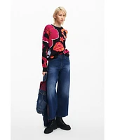 Desigual Women's Denim culotte jeans