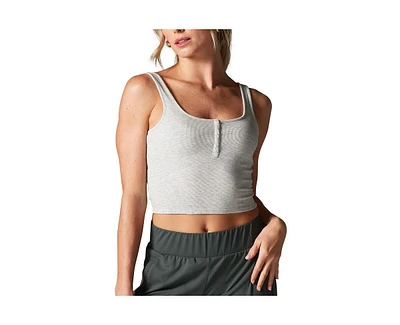 Tavi Women's Fitted Henley Tank