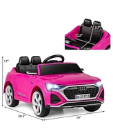 Hongge 12V Kids Ride on Car Licensed Audi SQ8 with Remote Control and 3 Speeds