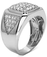Men's Diamond Cluster Ring (1-1/2 ct. t.w.) in 10k White Gold