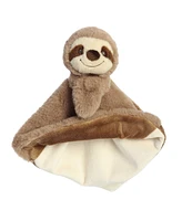 ebba Medium Silas Sloth Luvster Eco Eco-Friendly Baby Plush Toy Brown 12"