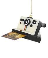 Cody Foster & Co. Instant Photo Camera Glass Ornament