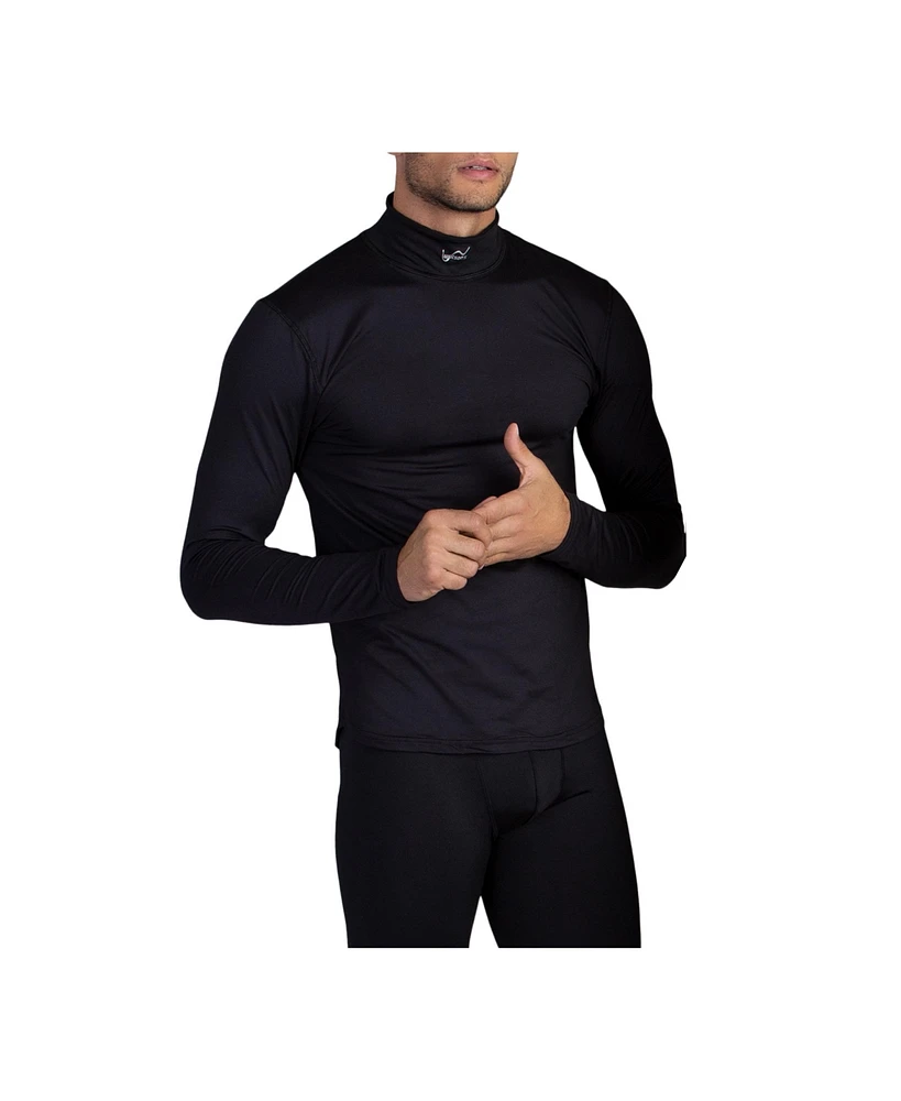 Watson'S Men's Performance Long Sleeve Thermal Mock