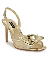 Nine West Women's Gergia Stiletto Heel Open Toe Dress Sandals