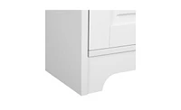 Slickblue Double Door Five-Tier Storage Cabinet Spacious & Stylish Organization for Any Room