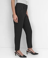 Dkny Women's Front-Seam Straight-Leg Pants