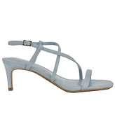 Calvin Klein Women's Ishaya Strappy Low Stiletto Sandals
