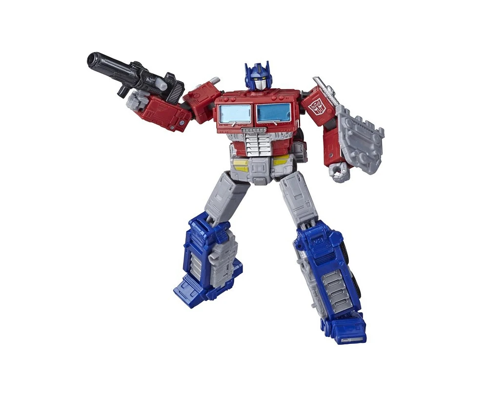 Transformers Wfc-E11 Optimus Prime with Trailer Leader Class Generations War for Cybertron Earthrise Chapter