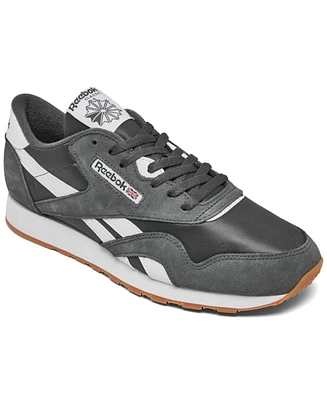 Reebok Men's Classic Nylon Casual Sneakers from Finish Line