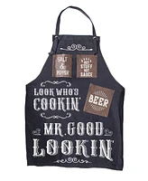 Boxer Gifts Mr. Good Lookin' Mens Bbq Grilling Apron