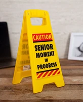 Boxer Gifts Senior Moment Gag Warning Sign