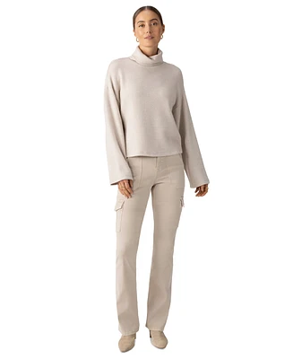 Sanctuary Women's Turtleneck Sweatshirt