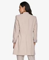 Calvin Klein Women's 3/4-Sleeve Open-Front Jacket