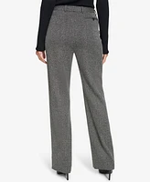 Calvin Klein Women's Mid-Rise Wide-Leg Pants