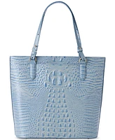 Brahmin Ezra Melbourne Large Embossed Leather Tote