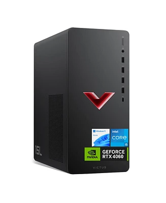 Hp Victus 15L Gaming Tower Desktop Intel Core i5 14400F 16GB Ram Nvidia GeForce Rtx 4060 512GB Ssd Storage Windows 11 Home - Black