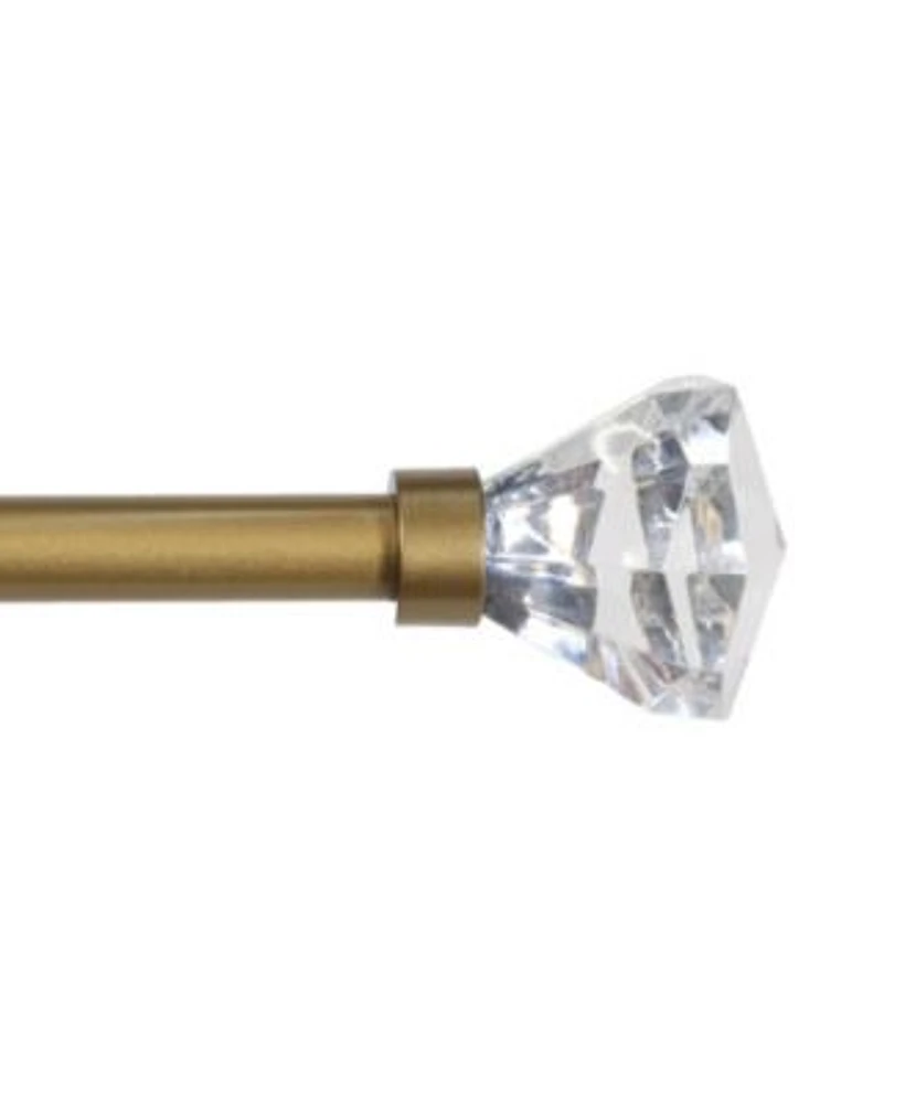 Kenney Fast Fit Easy Install Nadia 5 8 Decorative Window Curtain Rod