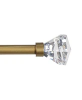 Kenney Fast Fit Easy Install Nadia 5 8 Decorative Window Curtain Rod
