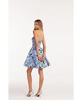 Milla Women's Hydrangea Corset Mini Dress