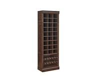 gaomon Shoe Storage Cabinet, Freestanding Tall Closet Shoe Organizer with Cubbies for 33 Pairs, Wooden Shoe Rack for Closet, Entryway, Living Room