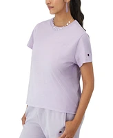 Champion: Women's The Classic Crewneck T-shirt