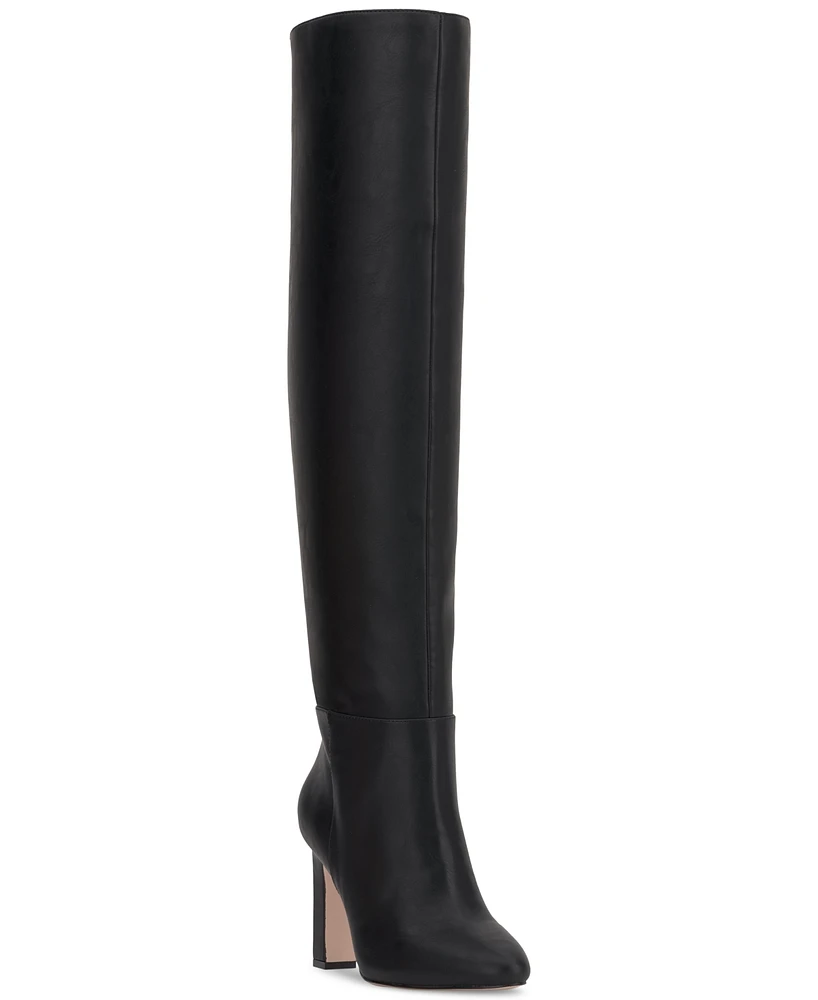 Jessica Simpson Women's Mistia Wide-Calf Over-The-Knee Boots