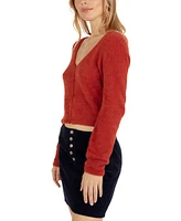 Hurley Juniors' Smooth Move Cropped Cardigan