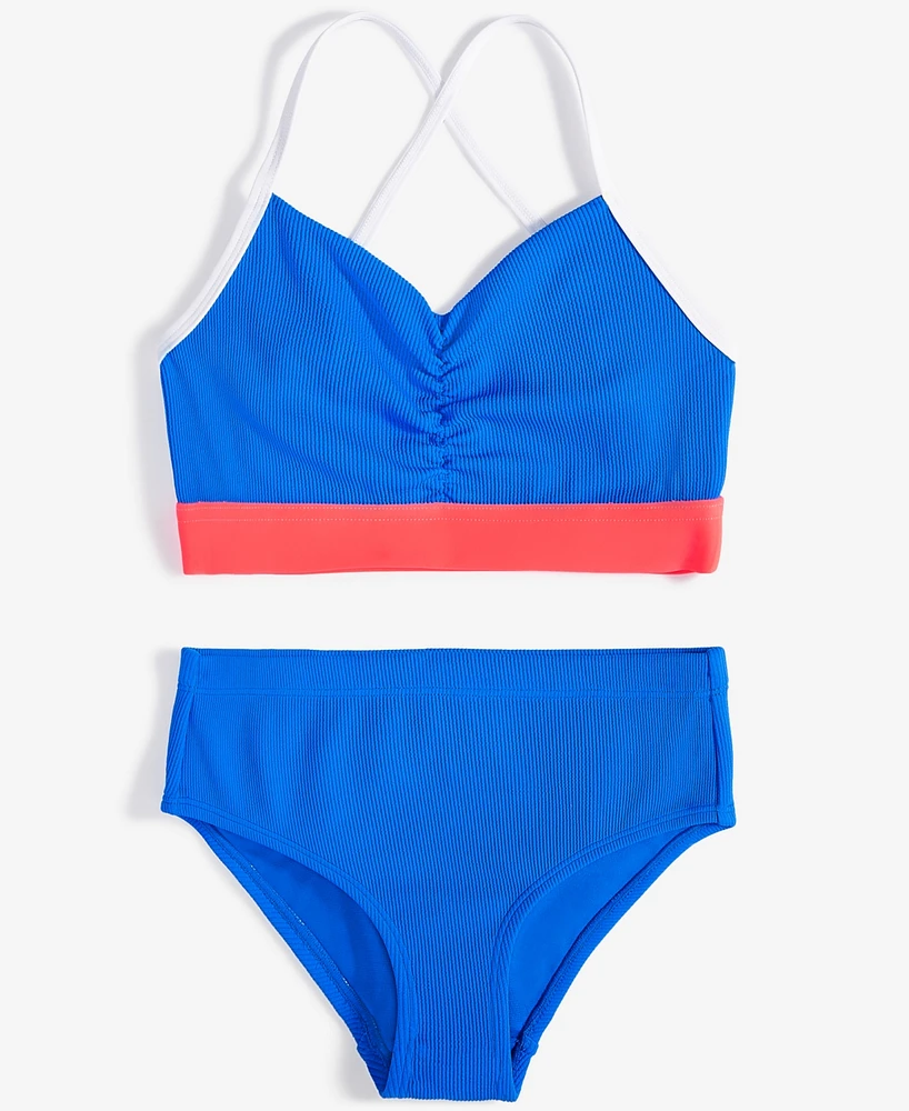 Epic Threads Big Girls Halter Two-Piece Swimsuit, Exclusively at Macy's