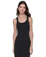 Karl Lagerfeld Paris Women's Sleeveless Midi Tank Dress