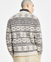 Sun + Stone Men's Charlie Patterned Cardigan, Exclusively at Macy's