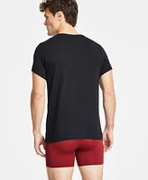 Calvin Klein Men's 5-Pack Cotton Classics Crew Neck Undershirts, Created for Macy's