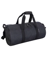 Boarding Pass Voyager 20"Waxed Canvas Shoe Pocket Duffel - Navy