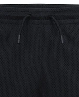 Jordan Big Boys Dri-fit Baseline Mesh Logo Shorts