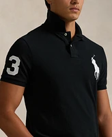 Polo Ralph Lauren Men's Big Pony Custom Slim Fit Mesh