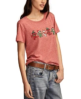 Lucky Brand Women's Grateful Dead Bears Classic Crewneck Tee