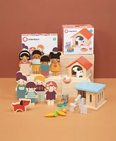 Mentari Toys Doll Family and Pets Bundle