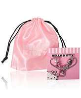 Hello Kitty Sanrio 7'' Fashion Charm Bead Bracelet with Pink Enamel and Crystal Beads