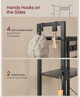 Songmics Home Coat Rack with Shoe Storage