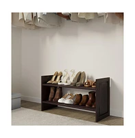 John Louis Home Solid Wood Storage Rack